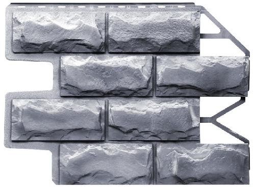 Фасадная панель FineBer Блок, Светло-серый купить в Стерлитамаке