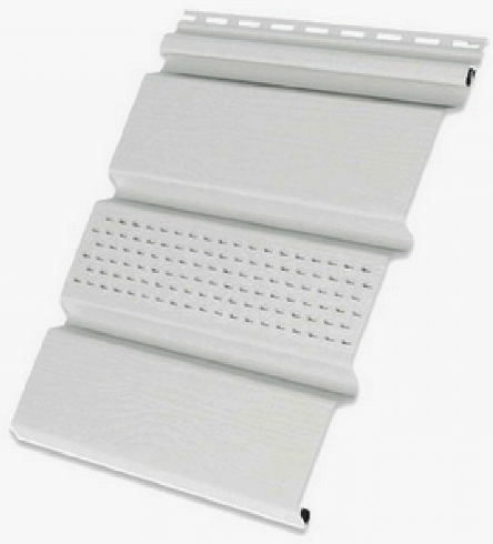 Софит с центральной перфорацией, белый купить в Стерлитамаке