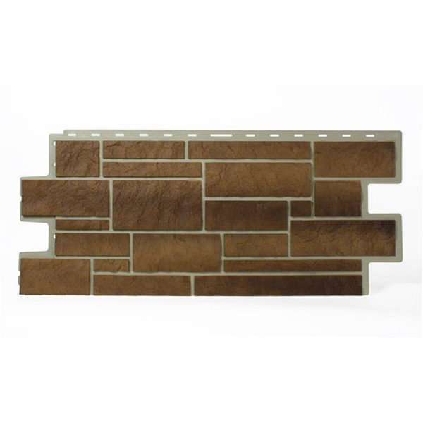 Цокольный сайдинг Tecos ImaBel “Камень” – Янтарь №705 купить в Стерлитамаке