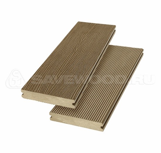 Террасная доска SW Abies (R) - радиальный распил Тик купить в Стерлитамаке