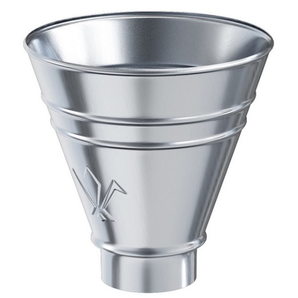 Водосток Aquasistem, Система 150/100 - Воронка водосборная круглая оцинковка купить в Стерлитамаке