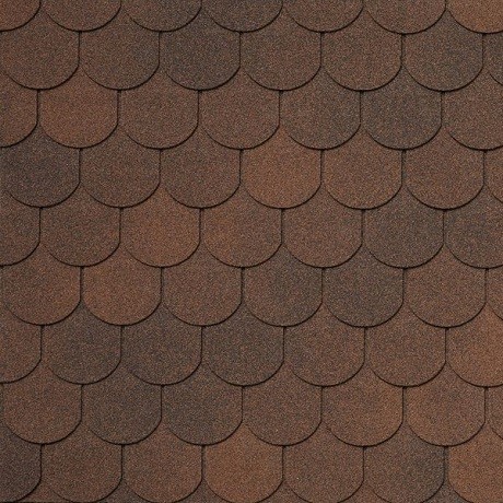 Гибкая черепица Tegola ASSISI marrone 434 купить в Стерлитамаке