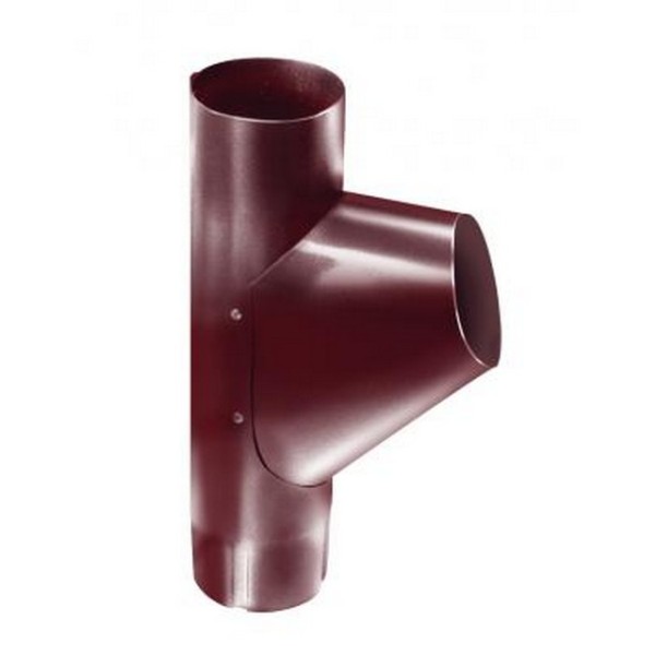 Водосток Grand Line 125x90 – Тройник трубы RAL 3005 купить в Стерлитамаке