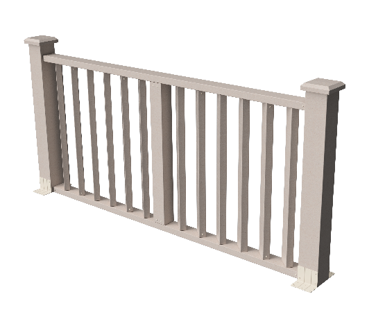 Ограждения декоративное ДПК GRINDERDECO Бруклин выбеленый дуб купить в Стерлитамаке