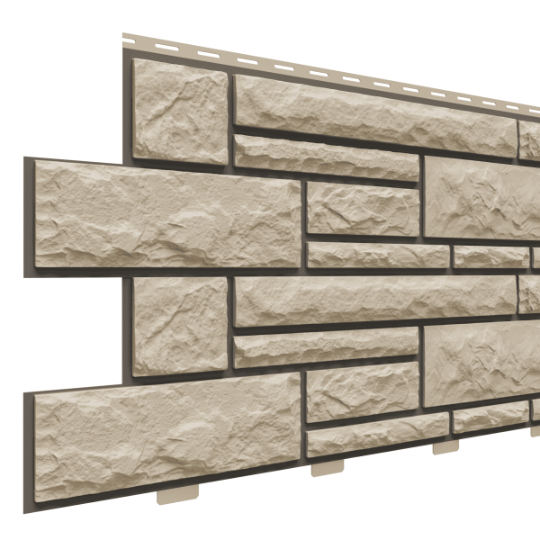 Фасадная панель Доломит, Брусчатка Доломит Сандал (2м) купить в Стерлитамаке