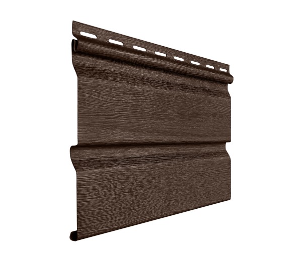 Виниловый сайдинг fineber (файнбер) - серия "стандарт", коричневый купить в Стерлитамаке