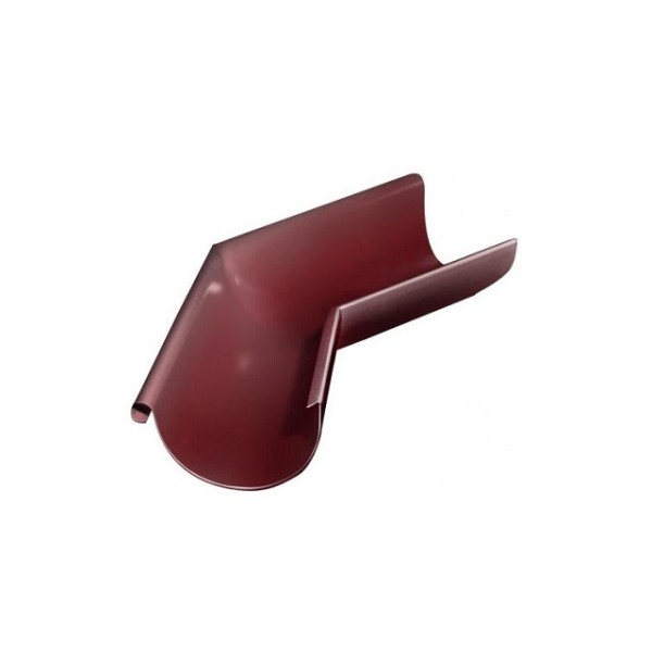 Водосток Grand Line 125x90 – Угол желоба наружный 135° RAL 3005 купить в Стерлитамаке