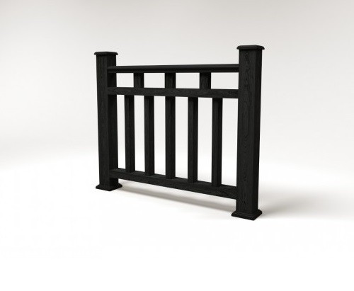 Ограждение из ДПК FG1 кварц купить в Стерлитамаке