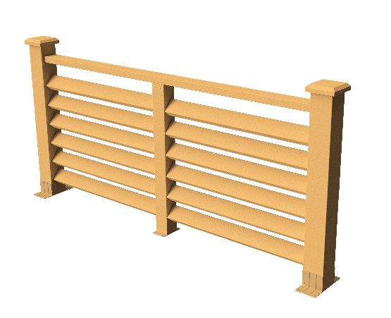 Ограждения декоративное ДПК GRINDERDECO Босфор песчаник купить в Стерлитамаке