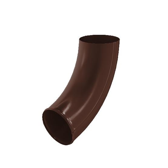 Водосток Aquasistem, система 125x90 - Отвод трубы RAL 8017 Коричневый купить в Стерлитамаке
