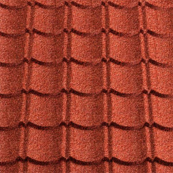Композитная черепица Панель Aquapan 1123*890 мм Metrotile красный
