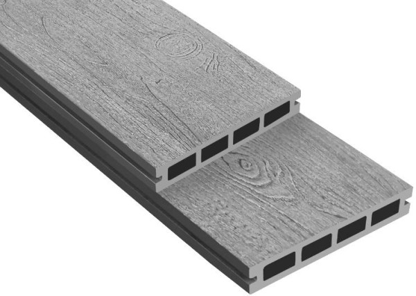 Террасная доска ДПК Outdoor 3D NEVADA/CALIFORNIA серая купить в Стерлитамаке