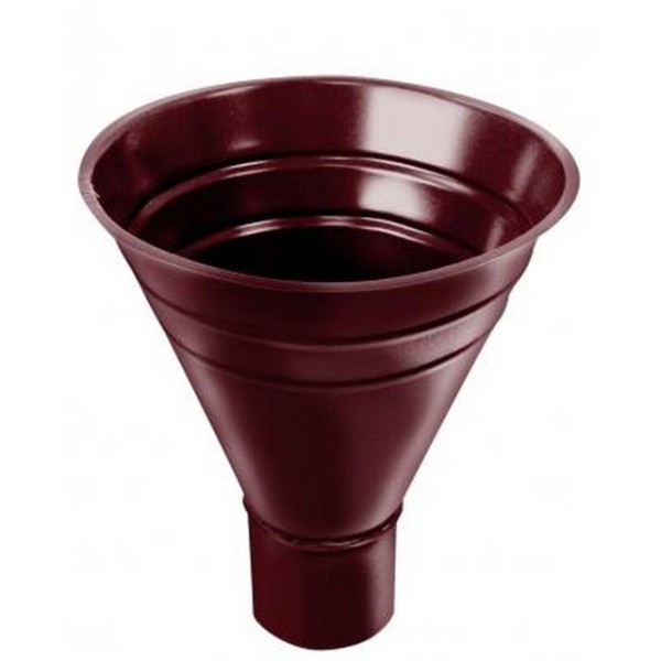 Водосток Grand Line 125x90 – Воронка водосборная RAL 3005 купить в Стерлитамаке