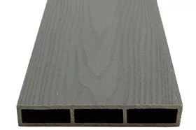 Доска  для грядок из ДПК NauticPrime 3D серый 150х25х2950 купить в Стерлитамаке