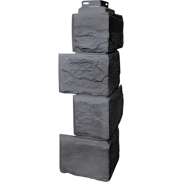 Цокольный сайдинг FineBer – Серия “Камень природный”, Угол наружный Кварцевый купить в Стерлитамаке