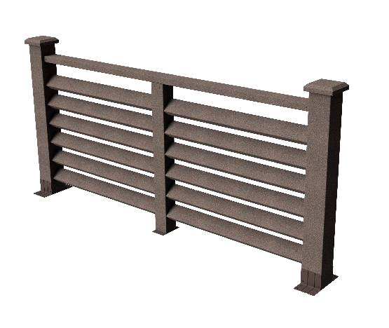 Ограждения декоративное ДПК GRINDERDECO Босфор венге купить в Стерлитамаке