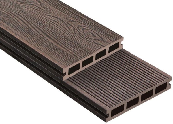 Террасная доска ДПК Outdoor 3D NEVADA/Вельвет коричневая микс купить в Стерлитамаке