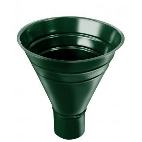 Водосток Grand Line 125x90 – Воронка водосборная RAL 6005 купить в Стерлитамаке