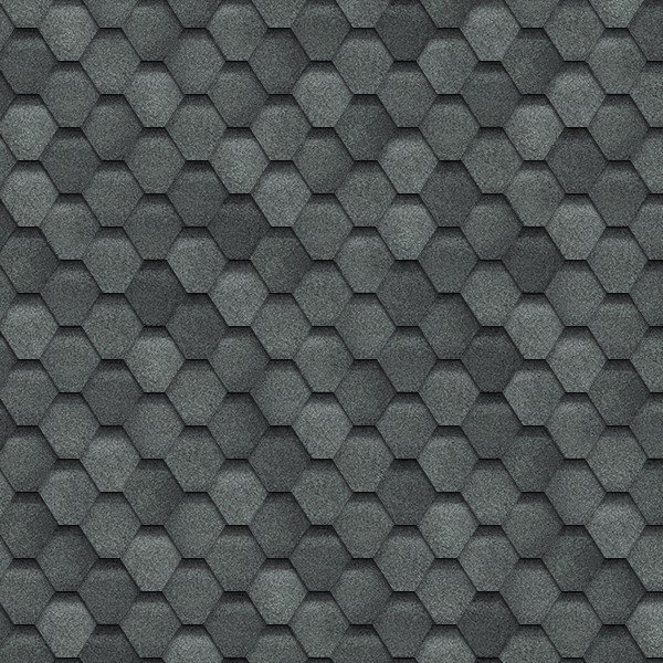 Гибкая черепица Shinglas, серия Финская,коллекция Соната – Серый купить в Стерлитамаке