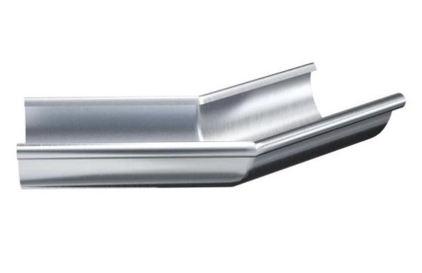 Водосток Aquasistem, Система 150/100 - Угол желоба наружный оцинковка 135° купить в Стерлитамаке