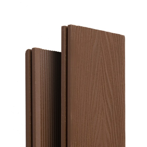 Террасная доска Ecodecking Экстра 3D полнотелая Шоколад купить в Стерлитамаке