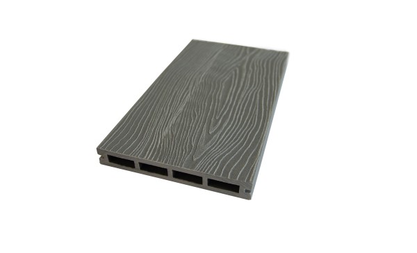 Террасная доская ДПК NanoWood Nature 3D (20мм) пустотелая Серый купить в Стерлитамаке