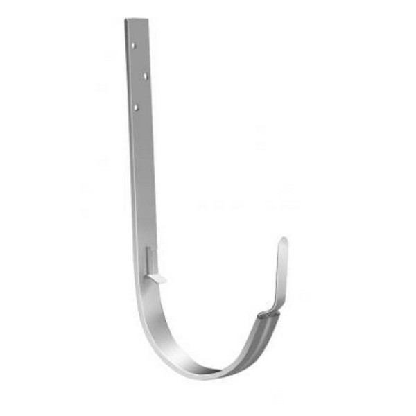 Водосток Grand Line 150x100 – Кронштейн длинный RAL 9003 купить в Стерлитамаке