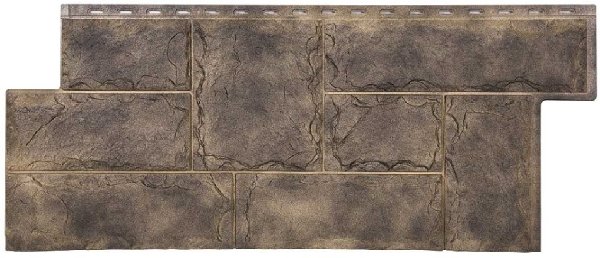 Фасадная панель T-Сайдинг-Гранит МАРСЕЛЬ Урал купить в Стерлитамаке