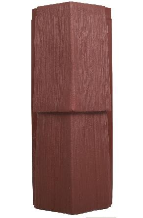 Угол T-Сайдинг-Щепа пихта ЭКО-1 Браун купить в Стерлитамаке