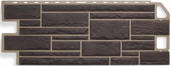 Цокольный сайдинг альта-профиль - коллекция "камень", жжёный купить в Стерлитамаке