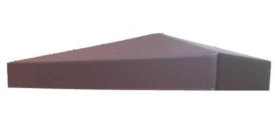 Крышка столба коричневая купить в Стерлитамаке