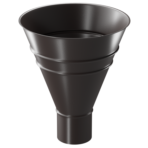 Воронка водосборная Döcke STAL PREMIUM, Шоколад купить в Стерлитамаке