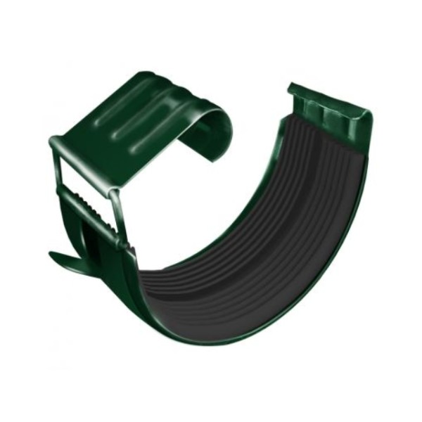 Водосток Grand Line 125x90 – Соединитель желоба RAL 6005 купить в Стерлитамаке