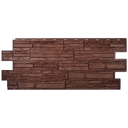 Фасадная панель T-Сайдинг-Альпийская сказка Коричневый купить в Стерлитамаке