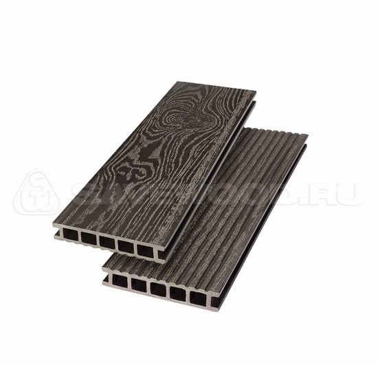 Террасная доска  из ДПКSW Ornus тангенциальный распил темно-коричневый купить в Стерлитамаке