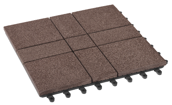 Модульный паркет ДПК GRINDERDECO Люкс 11 Шоколад купить в Стерлитамаке