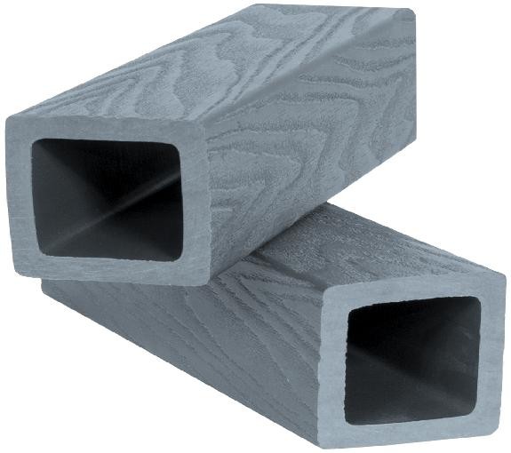 Балясина ДПК Polivan SINGARAJA 3D фактура дерева, серый купить в Стерлитамаке