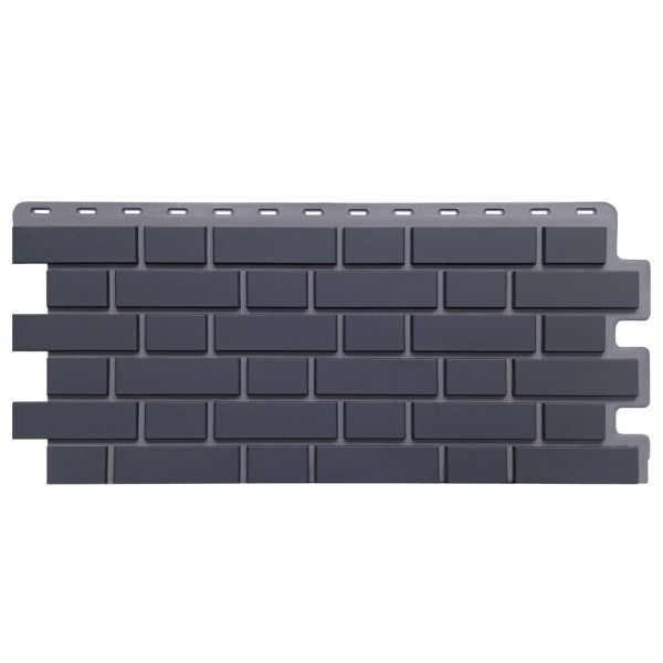 Фасайдинг Серия «Кирпич клинкерный» Графит купить в Стерлитамаке