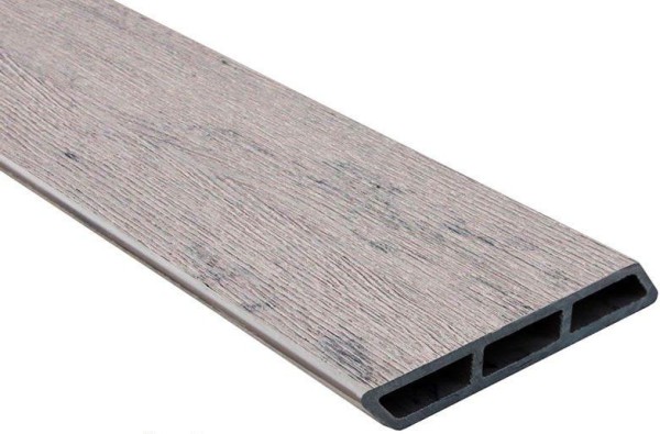 Доска Ромбус 3D ДПК Outdoor STORM GREY серая микс купить в Стерлитамаке