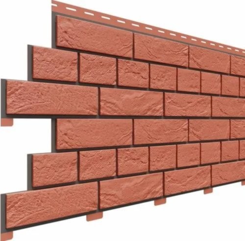 Фасадная панель Доломит Кирпич Славянка Красный купить в Стерлитамаке
