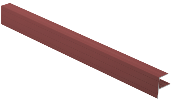 F-профиль Grinder закрывающий красный купить в Стерлитамаке