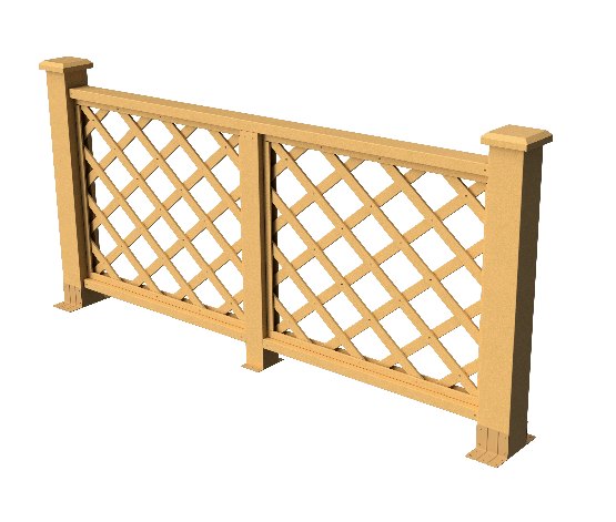 Ограждения декоративное ДПК GRINDERDECO Ламбет песчаник купить в Стерлитамаке