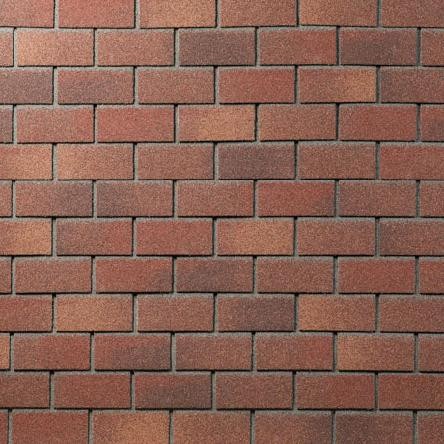 Фасадная плитка битумная, Технониколь HAUBERK кирпич Терракотовый купить в Стерлитамаке