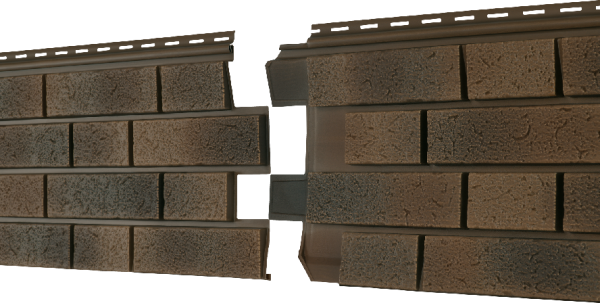 Фасадная панель Ю-пласт Стоун Хаус S-Lock Клинкер Нордик лава купить в Стерлитамаке