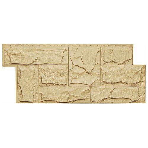 Фасадная панель T-Сайдинг- Гранит Леон ЭКО-1 Амбер купить в Стерлитамаке