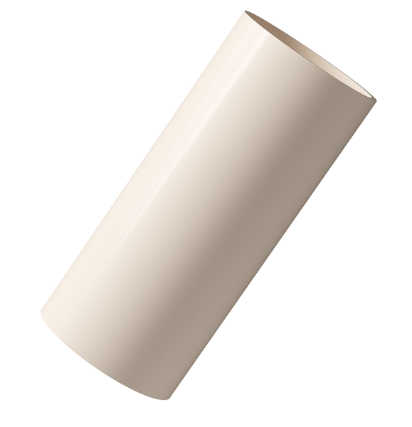 Труба водосточная 3м Docke Lux ПВХ Латте купить в Стерлитамаке