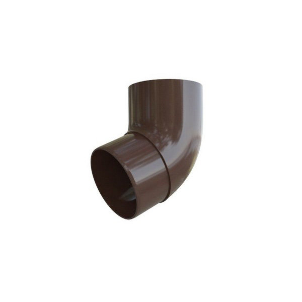 Водосток Альта-Профиль ПВХ – Колено 45 (коричневый) купить в Стерлитамаке