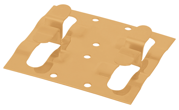 Кляймер рядный Grinder для монтажа наличника бежевый купить в Стерлитамаке