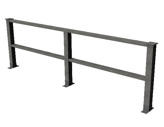 Ограждения декоративное ДПК GRINDERDECO Ковбойская изгородь серый базальт купить в Стерлитамаке