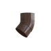 Водосток Альта-Профиль ПВХ – Колено 67 (коричневый) купить в Стерлитамаке